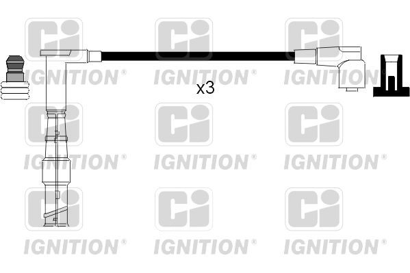 Fios de alta voltagem, kit para Mercedes S  W140